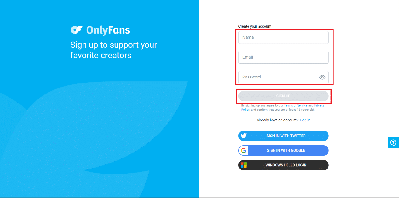 klik Daftar. Cara Mengetahui Seseorang Memiliki Akun OnlyFans
