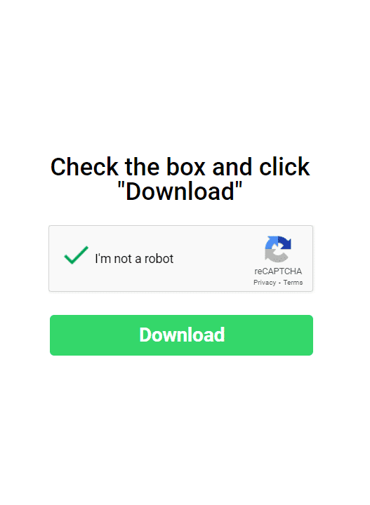 Tandai captcha dan ketuk Unduh