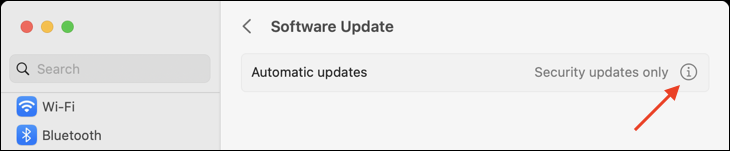 Włącz automatyczne aktualizacje w systemie macOS 13
