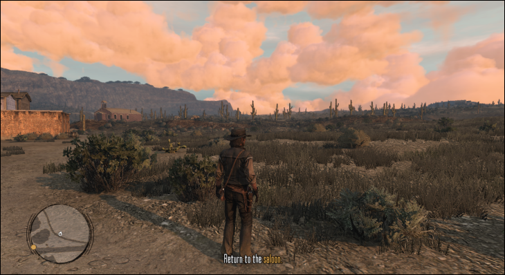 Red Dead Redemption in esecuzione su Windows senza problemi grafici.