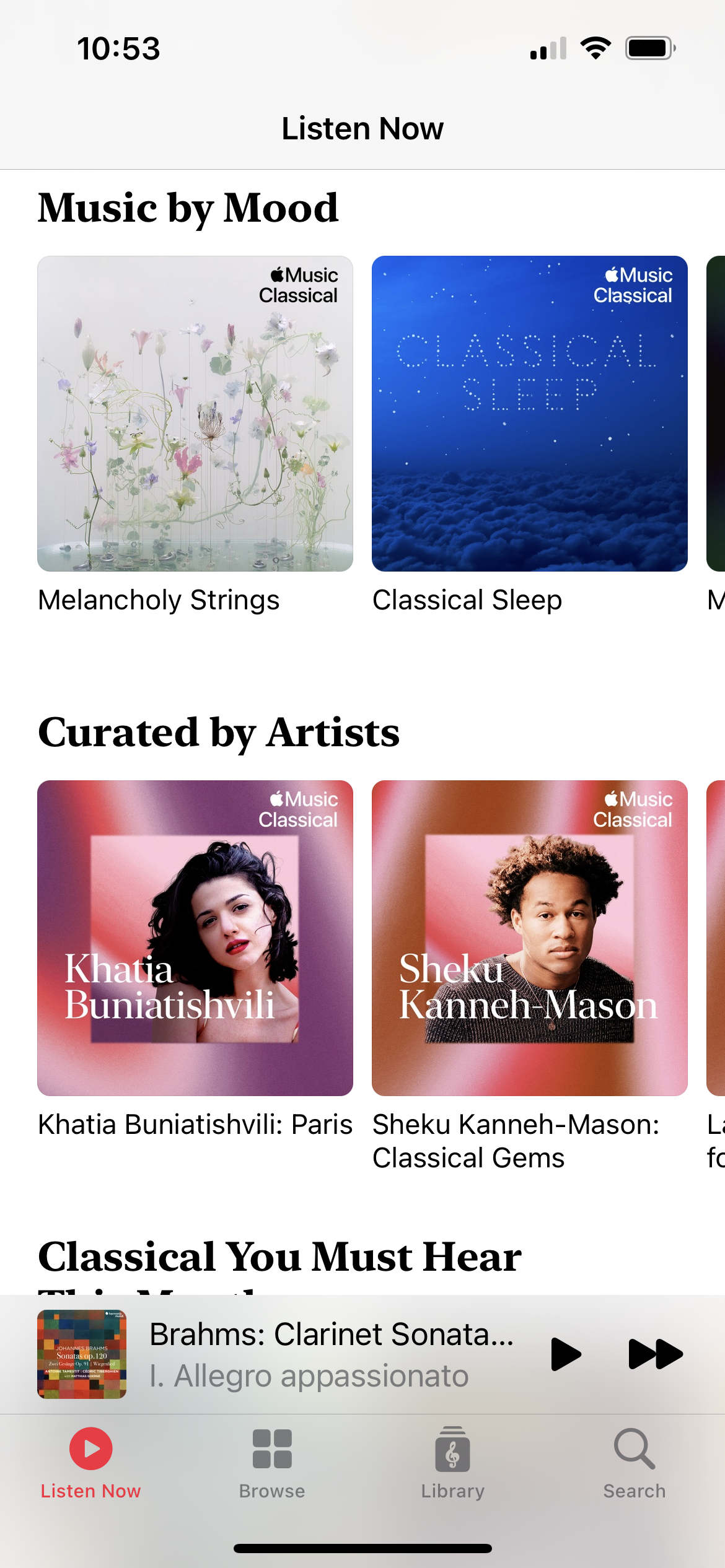 Apple Music Classical 立即收听