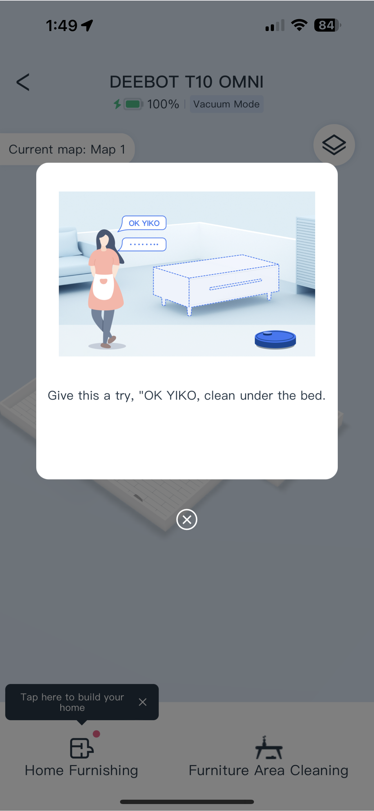 Image de l'application ECOVACS Home