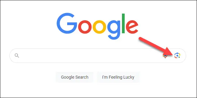 Lente de Google en google.com