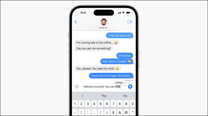 Улучшенные функции автозамены в iOS 17