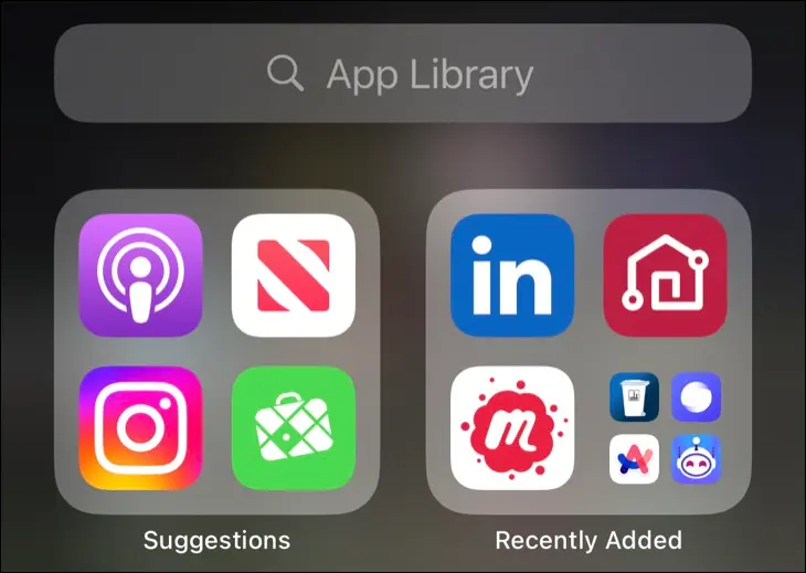 Lascia che il tuo iPhone organizzi le app per te con la libreria delle app