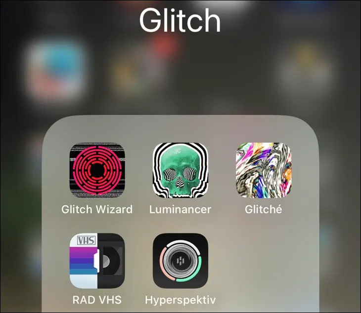 特別感興趣的iPhone文件夾