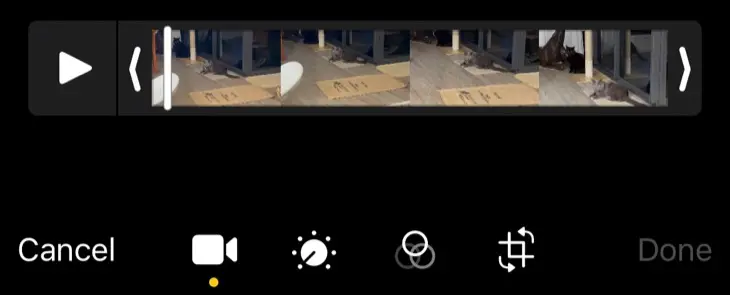 Taglia un video a misura sul tuo iPhone