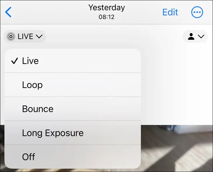اختر بين Live و Loop و Bounce