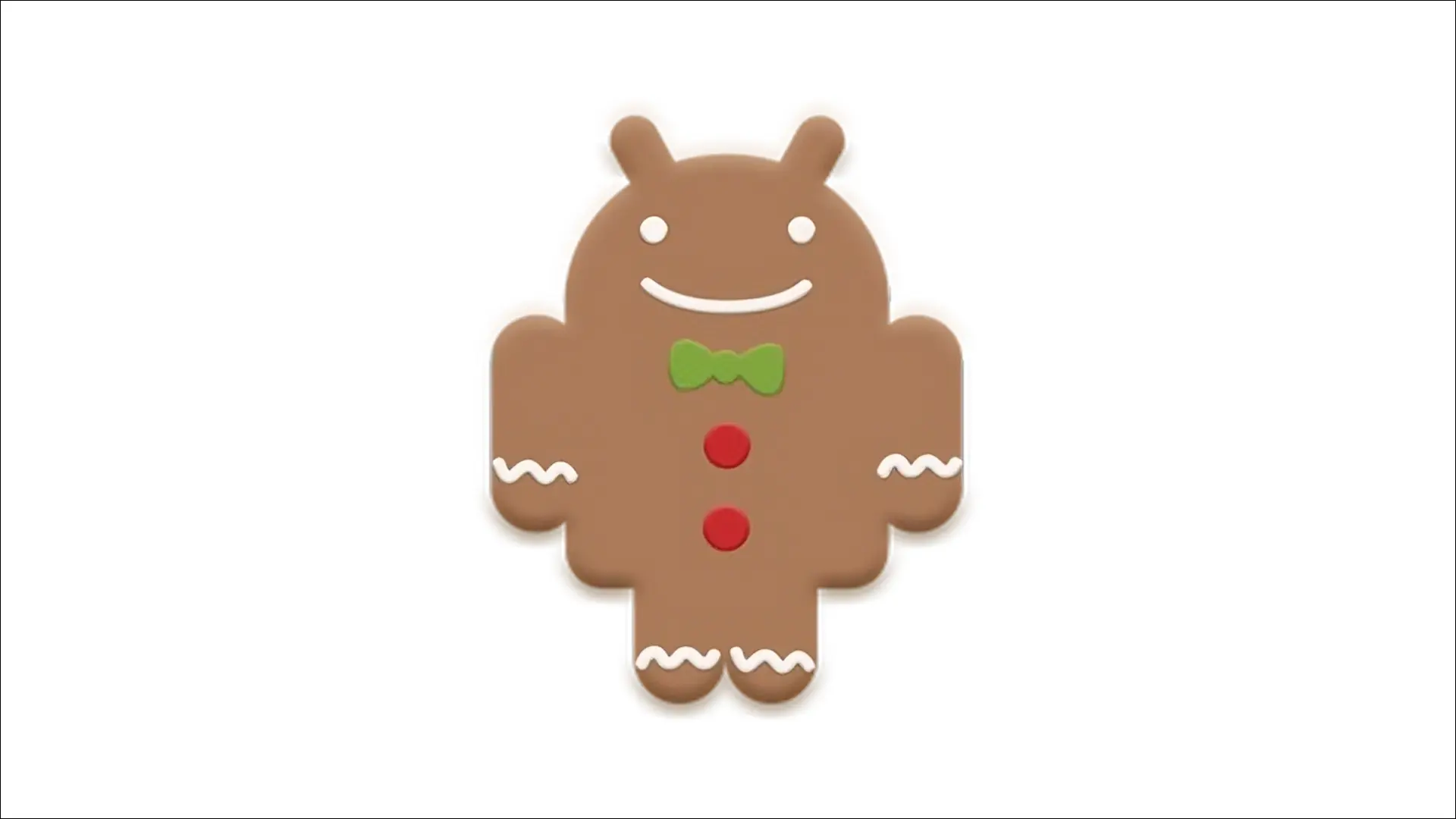 โลโก้หุ่นยนต์ Gingerbread Android