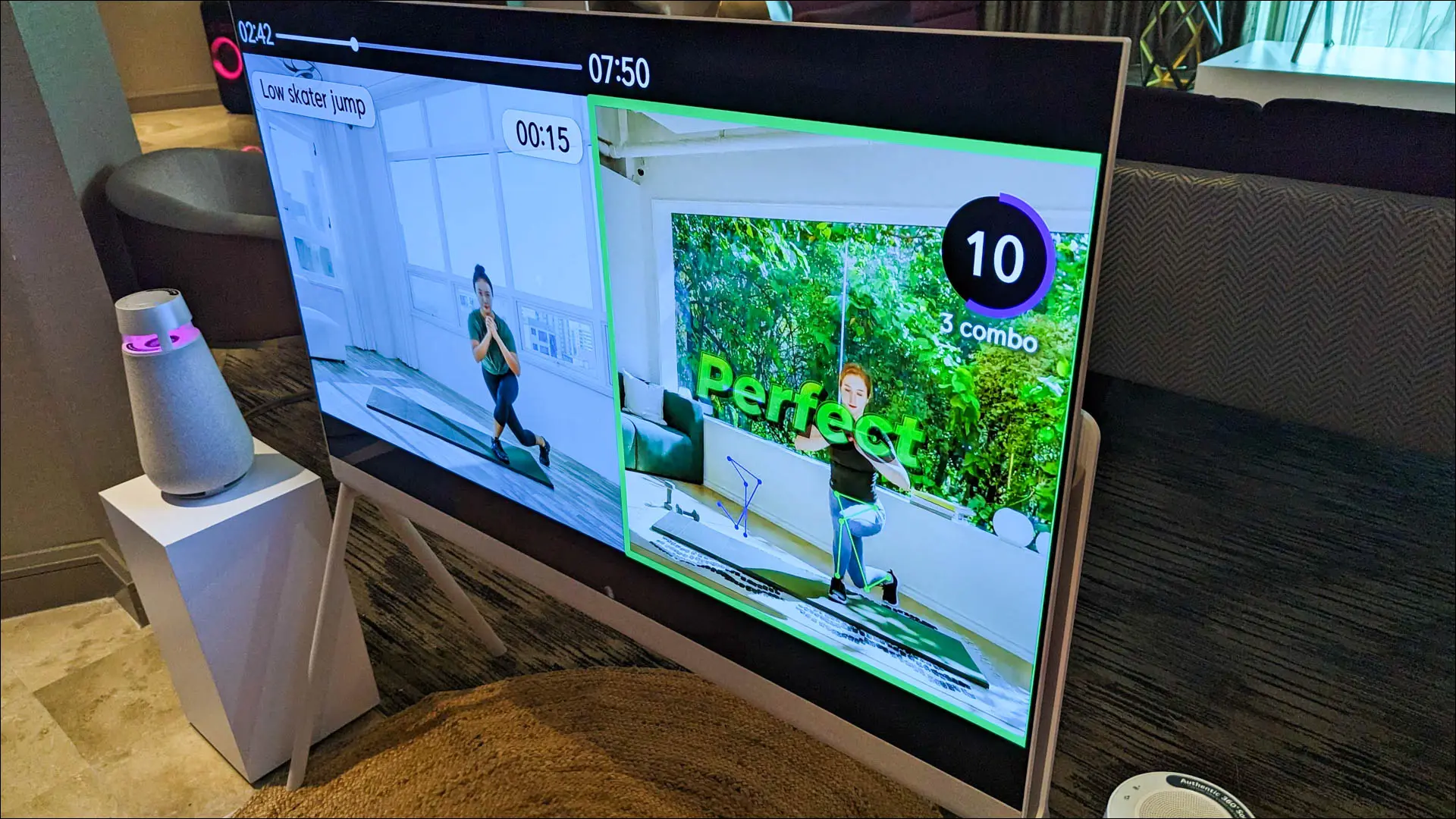 LG TV'de Fitness Uygulaması