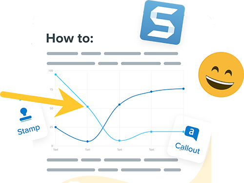 ภาพประกอบคู่มือวิธีใช้ที่สร้างจาก snagit