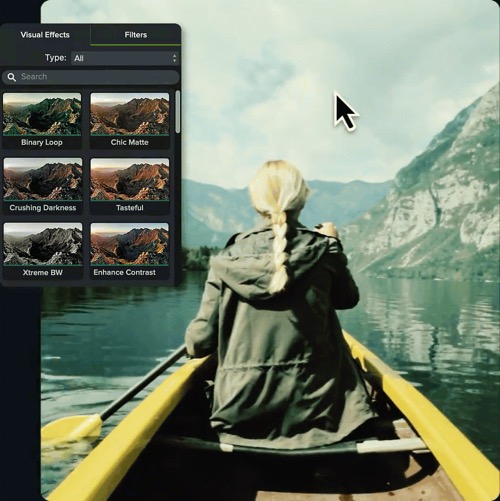 Interfața utilizator Camtasia